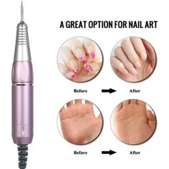 SUPERSELLER Abrasif D'outil Multifonction Professionnel Électrique Nail Art Perceuse Stylo Poignée Fichier Polonais Grind Machine Pièce À Main Manucure Pédicure Outil Nail Art Accessoires, Pink - Rose 11 SUPERSELLER Abrasif D'outil Multifonction Professionnel Électrique Nail Art Perceuse Stylo Poignée Fichier Polonais Grind Machine Pièce À Main Manucure Pédicure Outil Nail Art Accessoires, Pink - Rose -Perceuse Soldes 2022 49477421 5