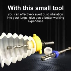 SUPERSELLER Accessoire Pour Une Perceuse Perceuse évolutive En Silicone Couvercle Anti-poussière Perceuse à Percussion Collecteur De Poussière Décoration Domestique Perceuse à Percussion électrique Collecteur De Poussière Perceuse Cendrier Outil électrique Accessoire -Perceuse Soldes 2022 49477502 3