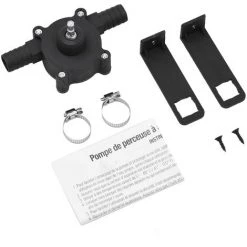 SUPERSELLER Accessoire Pour Une Perceuse Pompe De Forage Portable Pompe De Transfert D'eau Liquide Auto-amorçante Pompe De Cale D'urgence Pompe D'arrosage De Réservoir De Poissons Pour Toutes Les Perceuses Et Tous Les Fluides, Black -Perceuse Soldes 2022 49477543 2