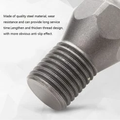 HAPPYSHOPPING Tige D'adaptation Pour Strass Marteau électrique à Bielle De Conversion Pour Strass Adaptateur Monobloc Fendu En Option, Tige Ronde (intégrée) - Tige Ronde (intégrée) -Perceuse Soldes 2022 49604802 3