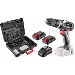Perceuse à Percussion GRAPHITE 18V, 13mm, 58Nm 2x Batterie, Chargeur, Mallette