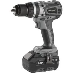 SCHNEIDER ELECTRIC PERCEUSE VISSEUSE A PERCUSSION BRUSHLESS 20 Volts 60Nm - 2 BATTERIE 4 Ah SCHNEIDER S50535