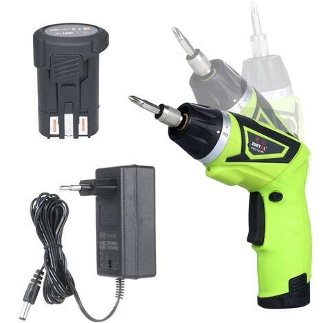 SUPERSELLER Visseuse Et Tournevis électrique Tournevis électrique Sans Fil 6, 0 Nm Rechargeable 1500 MAh Li-ion 7 Réglages De Couple Poignée 2 Positions Avec Lumière LED Avec 6 Accessoires Mandrin à Dégagement Rapide 1/4", Jeu De Piles EU Plug 2 - Jeu De Piles EU Plu 3 SUPERSELLER Visseuse Et Tournevis électrique Tournevis électrique Sans Fil 6, 0 Nm Rechargeable 1500 MAh Li-ion 7 Réglages De Couple Poignée 2 Positions Avec Lumière LED Avec 6 Accessoires Mandrin à Dégagement Rapide 1/4", Jeu De Piles EU Plug 2 - Jeu De Piles EU Plu