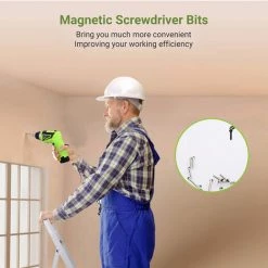 SUPERSELLER Visseuse Et Tournevis électrique Tournevis électrique Sans Fil 6, 0 Nm Rechargeable 1500 MAh Li-ion 7 Réglages De Couple Poignée 2 Positions Avec Lumière LED Avec 6 Accessoires Mandrin à Dégagement Rapide 1/4", Jeu De Piles EU Plug 2 - Jeu De Piles EU Plu 8 SUPERSELLER Visseuse Et Tournevis électrique Tournevis électrique Sans Fil 6, 0 Nm Rechargeable 1500 MAh Li-ion 7 Réglages De Couple Poignée 2 Positions Avec Lumière LED Avec 6 Accessoires Mandrin à Dégagement Rapide 1/4", Jeu De Piles EU Plug 2 - Jeu De Piles EU Plu -Perceuse Soldes 2022 50058820 3