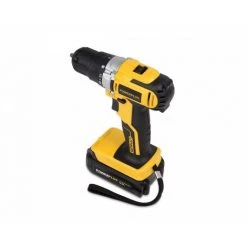 POWER PLUS Visseuse/perceuse 14,4 Volts 2 Batteries Lithium Ion -Perceuse Soldes 2022 5025237 2