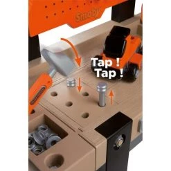 Smoby Établi Bricolo BLACK+DECKER 79 X 39 X 103 Cm 360104 - Multicolore 11 Smoby Établi Bricolo BLACK+DECKER 79 X 39 X 103 Cm 360104 - Multicolore -Perceuse Soldes 2022 5057612 5