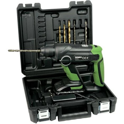 RONDY Marteau Perforateur Avec 2 Batteries 18V Lithuim 1500mAh 4 RONDY Marteau Perforateur Avec 2 Batteries 18V Lithuim 1500mAh – Image 2