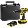 Stanley FMCK625D2F Fatmax Perceuse à Percussion Visseuse Sans Fil 18V 2x2Ah + Jeu D'accessoires 50 Pcs -Perceuse Soldes 2022 51010087 1
