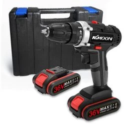 LIFCAUSAL Perceuse électrique Sans Fil Multifonctionnelle Batterie Au Lithium Haute Puissance Perceuses à Main Rechargeables Sans Fil Moteur De Brosse Maison Bricolage Outils électriques -Perceuse Soldes 2022 51060494 3