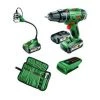 Perçeuse Sans Fil 18V 2 Batt 2,5Ah + Lampe LED + Chargeur USB + 39 Accessoires PSB18LI-2 BOSCH -Perceuse Soldes 2022 5117190 1