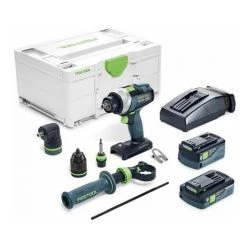 Festool Perceuse-visseuse Sans Fil QUADRIVE TDC 18/4 5,2/4,0 I-Set - 577243