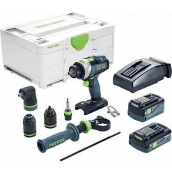 Festool Perceuse-visseuse à Percussion Sans Fil QUADRIVE TPC 18/4 5,2/4,0 I-Set/XL - 577248