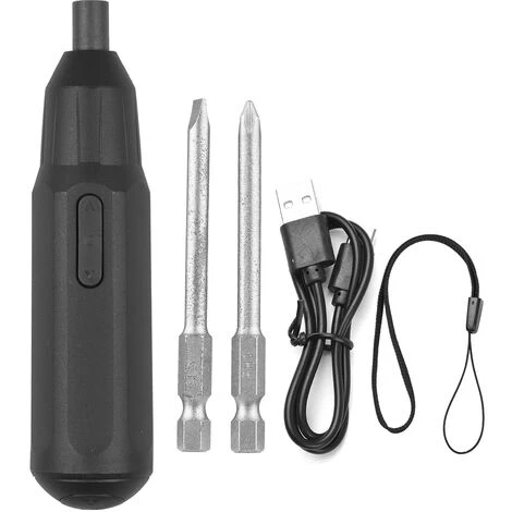 Visseuse Et Tournevis électrique NANWEI Mini Tournevis Sans Fil 3, 6 V Avec Embout à Vis Cruciforme Fendue Outil à Main Tournevis électrique Tournevis Portatif Rechargeable USB Avec Indicateur LED Bicolore, 3.6V 5 Visseuse Et Tournevis électrique NANWEI Mini Tournevis Sans Fil 3, 6 V Avec Embout à Vis Cruciforme Fendue Outil à Main Tournevis électrique Tournevis Portatif Rechargeable USB Avec Indicateur LED Bicolore, 3.6V – Image 3