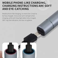 Visseuse Et Tournevis électrique IFu D2Plus Kit De Tournevis électrique Au Lithium Mini Alimentation Portable/manuel Tournevis Ensemble D'outils De Réparation Pour électronique/téléphone Portable/ordinateur Portable/montre, Gris -Perceuse Soldes 2022 51246157 5