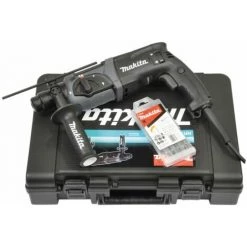 MAKITA SDS-Plus Bohrhammer HR2470BX40 | + Kit De Forage + Valise