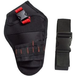 ZHUOXUAN 1680D Portable Perceuse Sans Fil Tournevis Taille Sac à Outils électriques Ceinture Noir