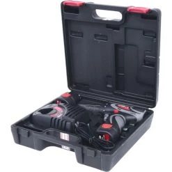 KSTOOLS® KS TOOLS 1/4'' Visseuse Sur Batterie, 24Nm, 400 Tr/min 10,8V, Avec 2 Batteries Et Chargeur