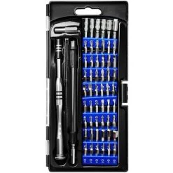 QERSTA Kit Tournevis De Précision Magnétique 57 En 1, Tournevis Outils De Réparation Pour Portable, Ordinateur, Lunettes,Laptop,Apparei