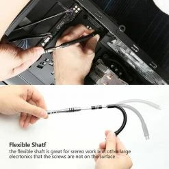 QERSTA Kit Tournevis De Précision Magnétique 57 En 1, Tournevis Outils De Réparation Pour Portable, Ordinateur, Lunettes,Laptop,Apparei -Perceuse Soldes 2022 51901871 5