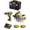 DeWALT Kit DWK203 (DCD796 DCS570 2 X 2,0 Ah DCB107 TSTAK VI) -Perceuse Soldes 2022 51930975 1