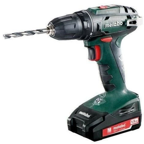 Perceuse Visseuse 18 V METABO BS 18 2 X 1,5 Ah Li-Power SC 30 Cof 4 Perceuse Visseuse 18 V METABO BS 18 2 X 1,5 Ah Li-Power SC 30 Cof – Image 2