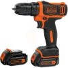 BLACK & DECKER Perceuse-visseuse Black+Decker BDCDD12KB-QW 10,8V (2 Batteries)