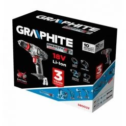 BRICOLINE Perceuse-visseuse Sans Fil Energy + 18V, Li-Ion, Manche Amovible 10 Mm, Sans Batterie -Perceuse Soldes 2022 52658314 5