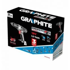 BRICOLINE Perceuse-visseuse Sans Fil Energy + 18V, Li-Ion, Mandrin Autobloquant 13 Mm, Sans Batterie -Perceuse Soldes 2022 52659000 5