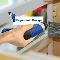 DECKON Visseuse Sans Fil, 6Nm Tournevis Electrique 3,6V Avec 30 Accessoires, Visseuse Devisseuse Avec Lampe LED, 2 Sens De Rotation, Indicateur De Batterie Et Chargeur, Professionnel Pour Bricolage -Perceuse Soldes 2022 52693699 2