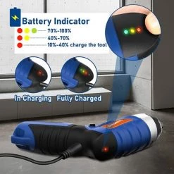 DECKON Visseuse Sans Fil, 6Nm Tournevis Electrique 3,6V Avec 30 Accessoires, Visseuse Devisseuse Avec Lampe LED, 2 Sens De Rotation, Indicateur De Batterie Et Chargeur, Professionnel Pour Bricolage -Perceuse Soldes 2022 52693699 4