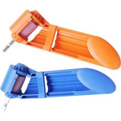 DECKON Perceuse électrique En Corindon, Portable 2-12.5 Mm, Affûteur De Perceuse électrique En Corindon, Broyeur De Perceuse électrique, Polissage Réparation De Perceuse, Outil D'affûtage Orange 2pcs -Perceuse Soldes 2022 52767833 5