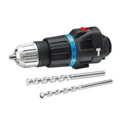 BLACK + DECKER Tete De Perceuse A Percussion Multievo BLACK+DECKER - 11 Positions (Livrée Avec 2 Forets) - MTHD5-XJ