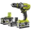 Perceuse-visseuse à Percussion RYOBI 18V OnePlus - 3 Batteries LithiumPlus - 2x 5.0Ah - 1x 2.0Ah - R18PD31-3552S -Perceuse Soldes 2022 53294371 1