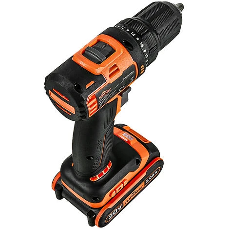 Perceuse Visseuse Sans Fil TOPSHAK 20V 2Ah 1 Batterie TS-ED4 Avec 44 Accessoires 7 Perceuse Visseuse Sans Fil TOPSHAK 20V 2Ah 1 Batterie TS-ED4 Avec 44 Accessoires – Image 5