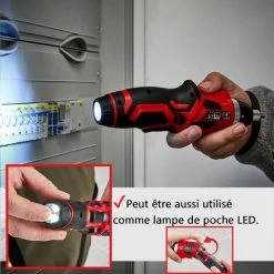 Hecht 1241 Tournevis Sans Fil 3,7 V Li-Ion LED Perceuse Mini Visseuse Puissant Et Maniable Avec Rotation Gauche Et Droite 8 Hecht 1241 Tournevis Sans Fil 3,7 V Li-Ion LED Perceuse Mini Visseuse Puissant Et Maniable Avec Rotation Gauche Et Droite -Perceuse Soldes 2022 53347059 2