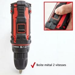 Hecht 1242 Tournevis Sans Fil 12 V Li-Ion LED Perceuse Mini Visseuse Puissant Et Maniable Avec Rotation Gauche Et Droite -Perceuse Soldes 2022 53347061 4