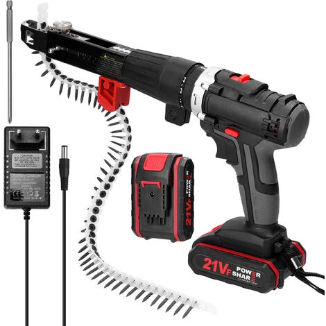 SUPERSELLER Perceuse électrique 3 En 1 Mini Tournevis Multifonctionnel Réglage Des Voies De Rotation 25 Engrenages De Couple Mchine De Forage Réglable Avec Adaptateur De Clou De Chaînes,Prise UE - Prise UE 3 SUPERSELLER Perceuse électrique 3 En 1 Mini Tournevis Multifonctionnel Réglage Des Voies De Rotation 25 Engrenages De Couple Mchine De Forage Réglable Avec Adaptateur De Clou De Chaînes,Prise UE - Prise UE