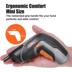 JMAX 4V Tournevis Sans Fil Usb 4N.m Torque Visseuse électrique Avec 34 Accessoires -Perceuse Soldes 2022 53509551 5