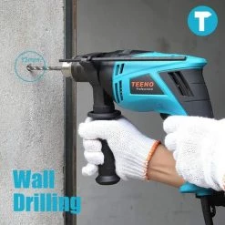 Perceuse à Percussion 710W,TEENO,20*Accessoires,Boîte En Plastique - Vert 10 Perceuse à Percussion 710W,TEENO,20*Accessoires,Boîte En Plastique - Vert -Perceuse Soldes 2022 53550126 4