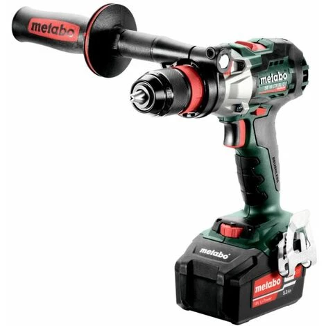METABO® Metabo Perceuse à Percussion Sans Fil 18V SB 18 LTX BL Q I / 2x Batterie 5,2 Ah, MetaBox 145 L 3 METABO® Metabo Perceuse à Percussion Sans Fil 18V SB 18 LTX BL Q I / 2x Batterie 5,2 Ah, MetaBox 145 L