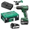 PERCEUSE VISSEUSE HIKOKI HITACHI DS18DD Brushless (2 X 5Ah) 18v 55Nm + MEULEUSE HIKOKI HITACHI G18DSL2 1 PERCEUSE VISSEUSE HIKOKI HITACHI DS18DD Brushless (2 X 5Ah) 18v 55Nm + MEULEUSE HIKOKI HITACHI G18DSL2 -Perceuse Soldes 2022 53625603 1