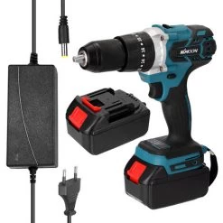 KKMOON Ménage 3in1 Perceuse Électrique Multifonctionnelle Mini Tournevis Rotation Manières Couples Réglables - Prise UE