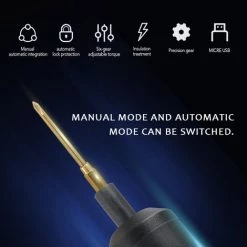 SUPERSELLER Tournevis électrique Portable à Six Vitesses, Couple Réglable, Jeu De Tournevis électriques Rechargeables - Argent 11 SUPERSELLER Tournevis électrique Portable à Six Vitesses, Couple Réglable, Jeu De Tournevis électriques Rechargeables - Argent -Perceuse Soldes 2022 53820404 5