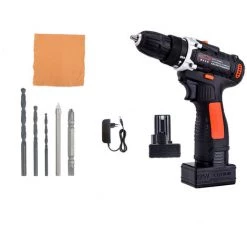 SUPERSELLER Kit De Perceuse/visseuse Sans Fil 25 V 1350 Tr/min Polisseuse à Vitesse Variable Ensemble De Cire Tampon De Voiture Tournevis électrique Avec Lumière Rechargeable Avec 5 Embouts Pour L'installation De Meubles De Beauté De Voiture - Prise UE 9 SUPERSELLER Kit De Perceuse/visseuse Sans Fil 25 V 1350 Tr/min Polisseuse à Vitesse Variable Ensemble De Cire Tampon De Voiture Tournevis électrique Avec Lumière Rechargeable Avec 5 Embouts Pour L'installation De Meubles De Beauté De Voiture - Prise UE -Perceuse Soldes 2022 53820712 3