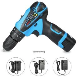 SUPERSELLER Perceuse électrique Sans Fil Multifonctionnelle à Deux Vitesses Au Lithium-ion 16,8 V Avec Tournevis Rechargeable Avec Lumière LED - Prise UE -Perceuse Soldes 2022 53820791 4