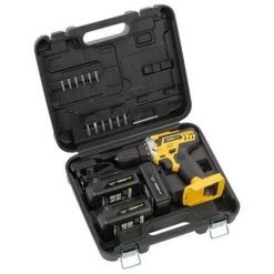 POWER PLUS Perceuse 20V - 3 BATT -Perceuse Soldes 2022 53917880 4