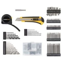 POWER PLUS Perceuse 20V - 2 Batt - 134 Acc -Perceuse Soldes 2022 53917892 2