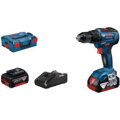 Bosch Perceuse-visseuse Sans Fil GSR 18V-55, 2x4.0Ah - 06019H5200