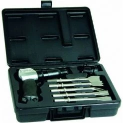 SAM OUTILLAGE - Coffret Marteau Burineur Hexagonal 11 Mm Special Metal