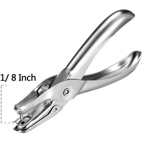 MODOU Lot De 3 Perforatrices En Métal Perforatrices à Un Trou Pour L'école, La Maison Et Le Bureau 4 MODOU Lot De 3 Perforatrices En Métal Perforatrices à Un Trou Pour L'école, La Maison Et Le Bureau – Image 2